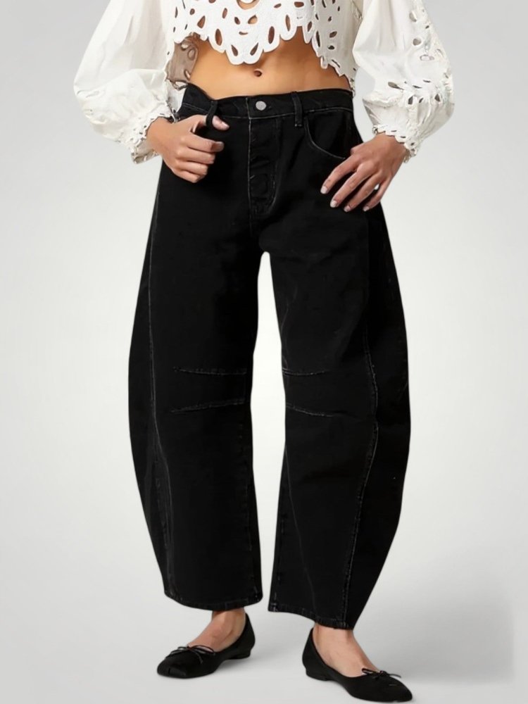 Jean Femme Taille Haute Élégant et Flatteur 5 - Mode Lumière