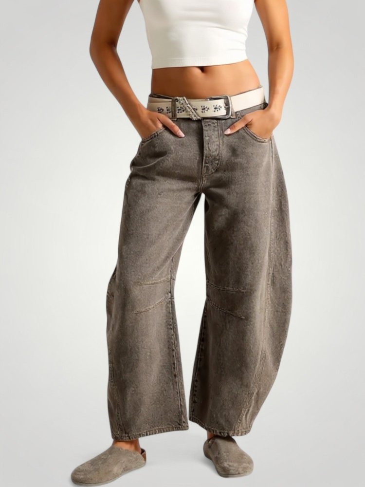 Jean Femme Taille Haute Élégant et Flatteur 7 - Mode Lumière