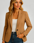 Blazer Ajusté Élégant pour un Style Sophistiqué 4 - Mode Lumière