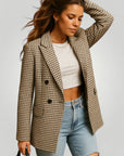 Blazer Femme Ajusté Élégant au Style Classique 2 - Mode Lumière