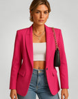 Blazer Femme Ajusté Élégant au Style Intemporel 2 - Mode Lumière
