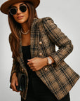Blazer Femme Ajusté Élégant au Style Sophistiqué 1 - Mode Lumière
