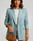 Blazer Femme Ample au Style Élégant 1 - Mode Lumière