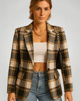 Blazer Femme Élégant au Style Moderne 1 - Mode Lumière