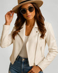 Blazer Femme Élégant avec Fermeture Éclair 3 - Mode Lumière