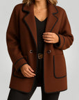 Blazer Femme Noir Élégant et Confortable 2 - Mode Lumière