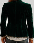 Blazer Femme Slim Élégant au Style Rétro 6 - Mode Lumière