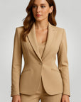 Blazer Femme Slim Élégant et Confortable 1 - Mode Lumière