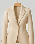 Blazer Femme Slim Élégant et Confortable 3 - Mode Lumière