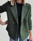 Blazer Long Femme Chic au Style Décontracté 9 - Mode Lumière