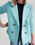 Blazer Long Femme Chic au Style Décontracté 3 - Mode Lumière