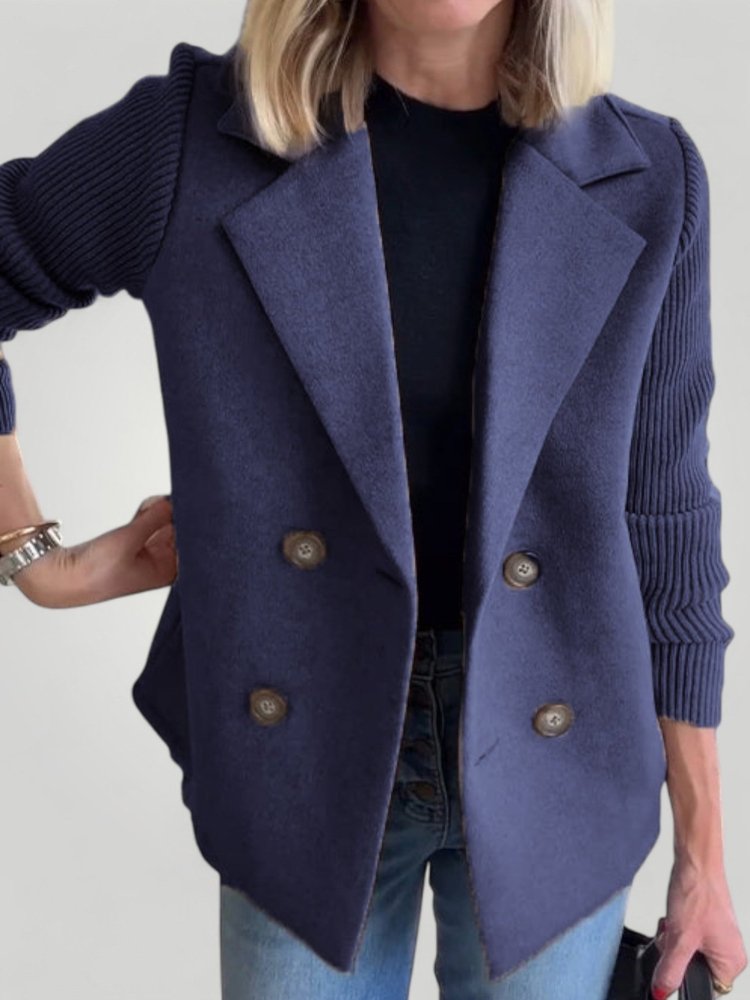 Blazer Long Femme Chic au Style Décontracté 7 - Mode Lumière