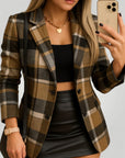 Blazer Long Femme Élégant et Confortable 2 - Mode Lumière