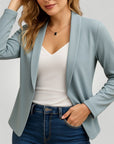Blazer Ouvert Élégant et Polyvalent 1 - Mode Lumière