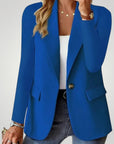 Blazer Slim Fit Élégant Femme au Style Raffiné 6 - Mode Lumière