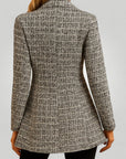 Blazer à Carreaux Ajusté Élégant 2 - Mode Lumière