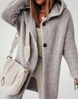 Cardigan Chic à Capuche Confortable 7 - Mode Lumière