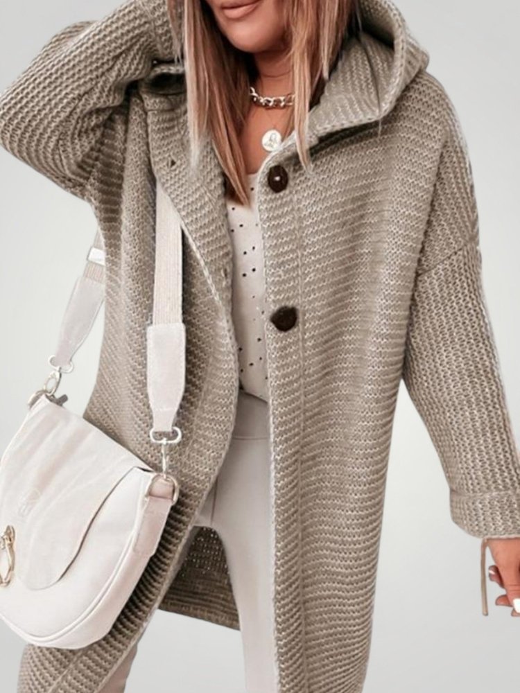 Cardigan Chic à Capuche Confortable 8 - Mode Lumière