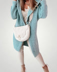 Cardigan Chic à Capuche Confortable 3 - Mode Lumière