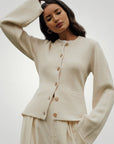 Cardigan Élégant en Cachemire Ultra - doux 1 - Mode Lumière