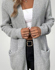 Cardigan Long Ouvert Élégant et Polyvalent 1 - Mode Lumière