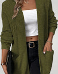 Cardigan Long Ouvert Élégant et Polyvalent 3 - Mode Lumière
