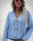 Cardigan Long à Col V Élégant et Confortable 2 - Mode Lumière