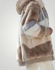 Cardigan Rayé Élégant avec Capuche Douce 6 - Mode Lumière