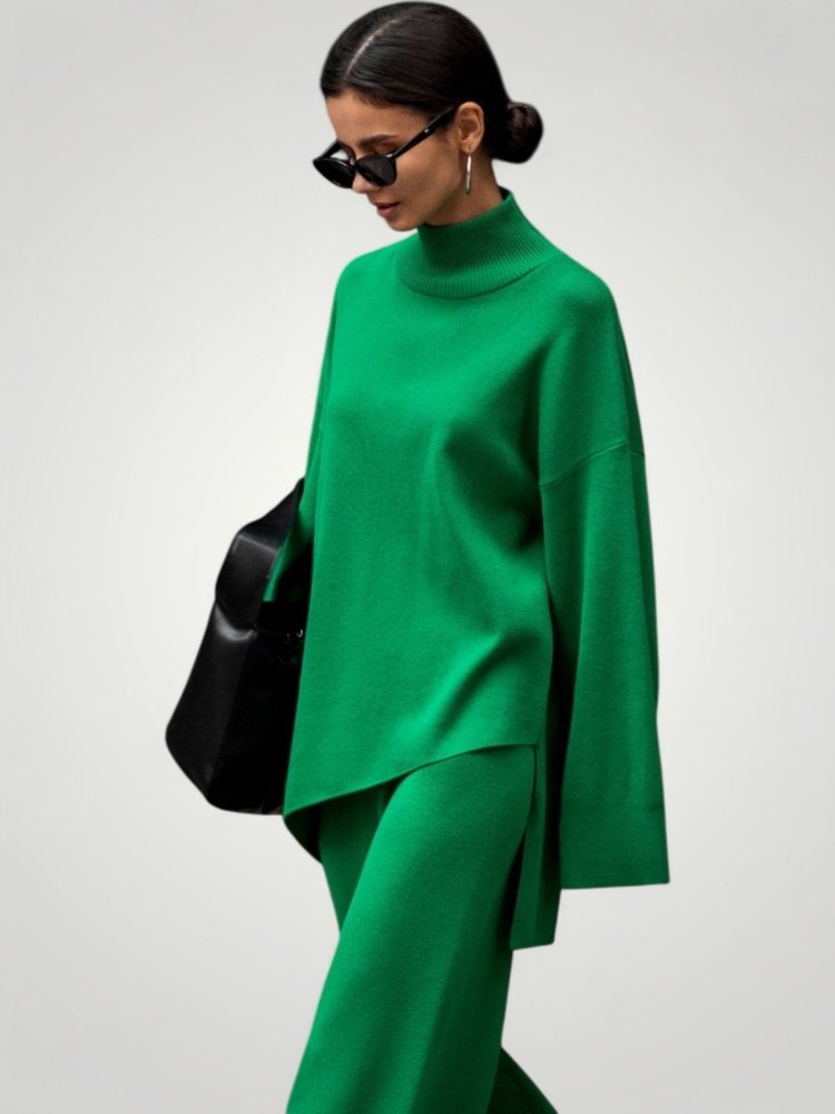 Costume Femme Asymétrique Élégant et Confortable