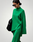 Costume Femme Asymétrique Élégant et Confortable