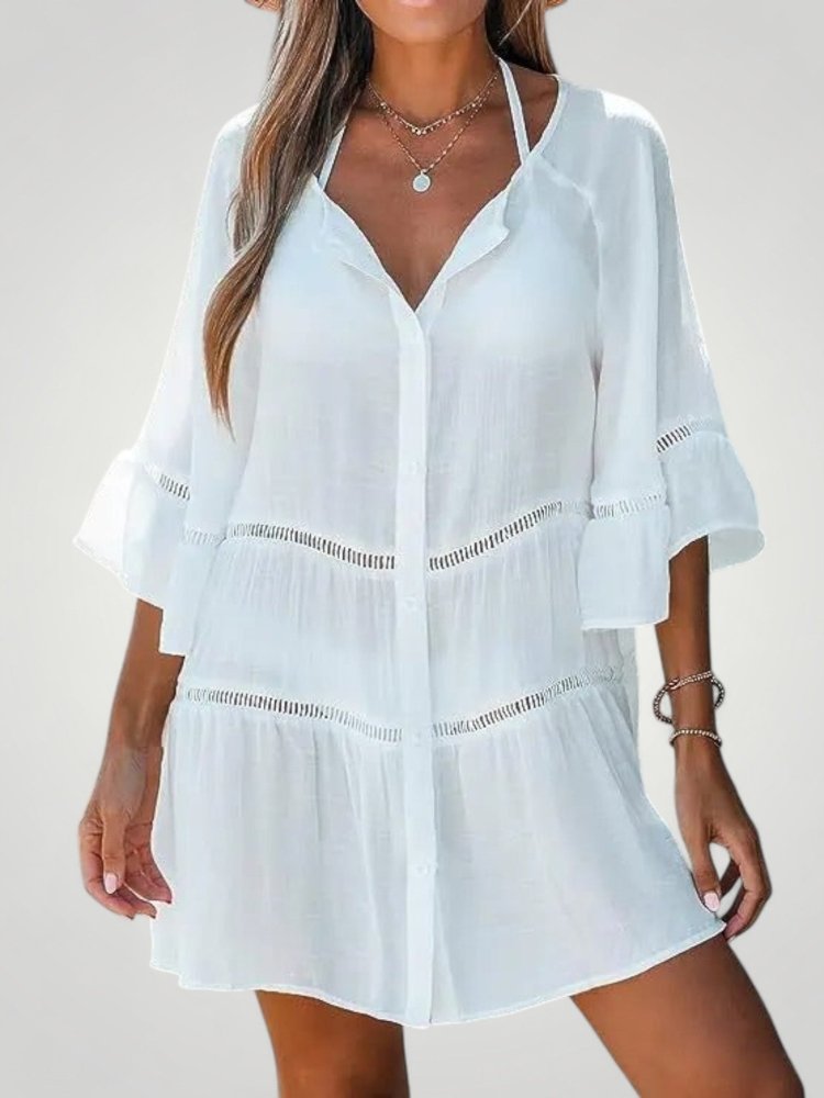Couverture de Plage Femme Élégante et Aérée