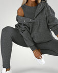Ensemble Décontracté Femme Chic avec Haut Sans Manches