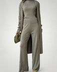 Ensemble Trois Pièces Femme Élégant, Chic et Polyvalent 2 - Mode Lumière