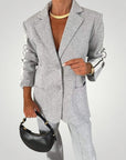 Ensemble Élégant avec Blazer Structuré 3 - Mode Lumière