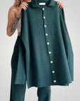 Ensemble Femme Élégant en Tricot Doux