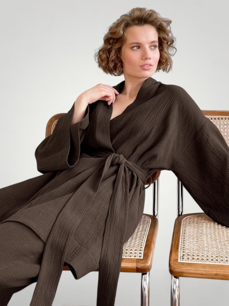 Ensemble Kimono Femme Chic Élégant et Confortable