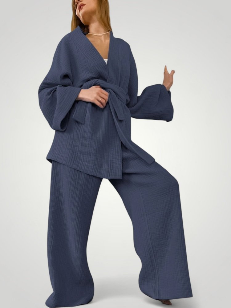 Ensemble Kimono Femme Chic Élégant et Confortable