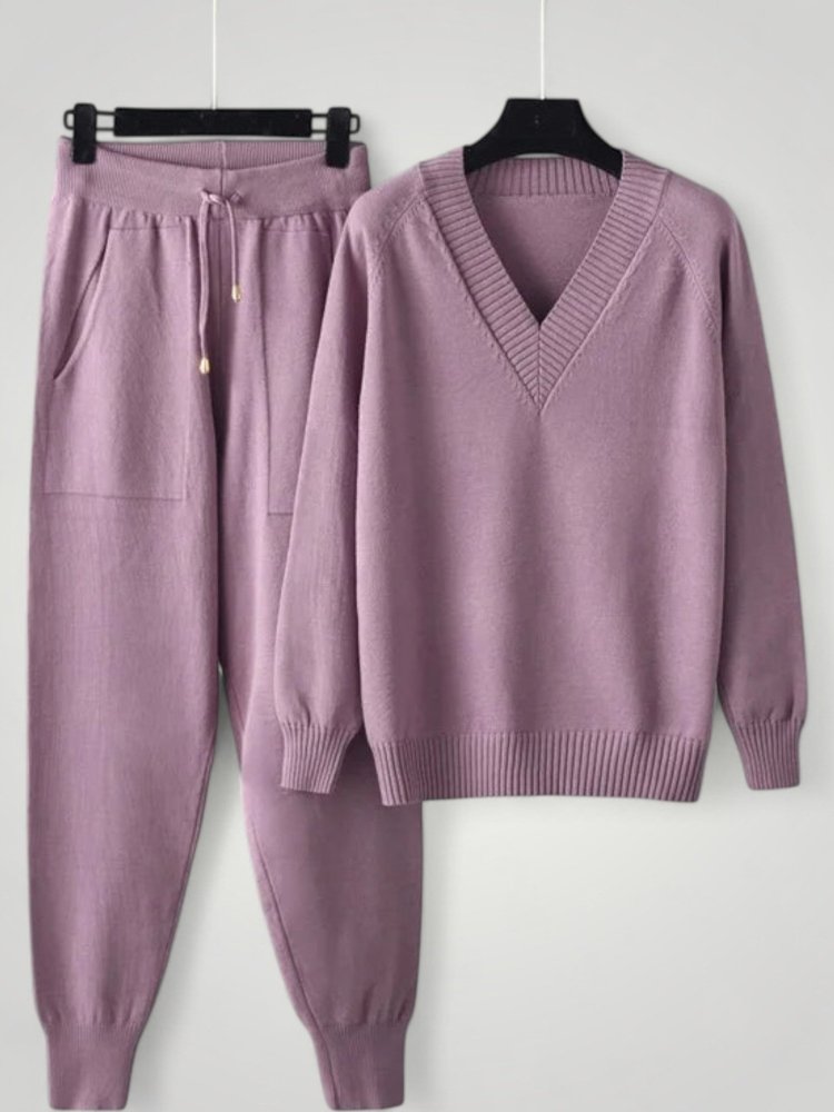 Ensemble Pull et Pantalon Femme Chic et Confortable
