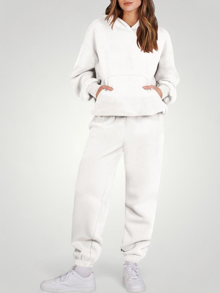 Ensemble Sweat à Capuche Femme Décontracté et Élégant