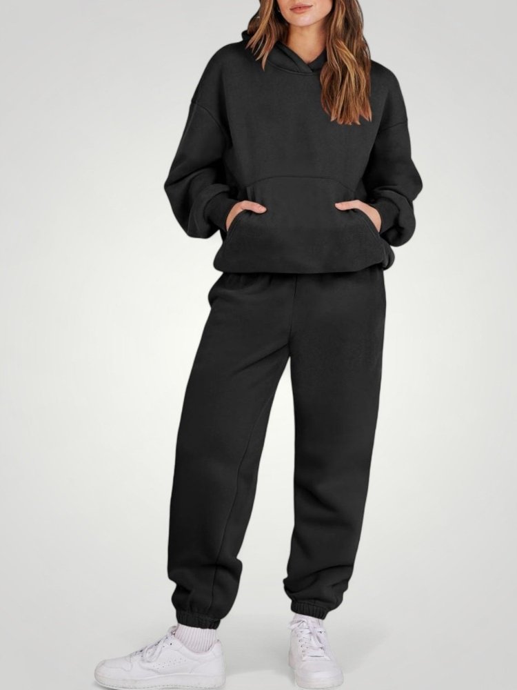 Ensemble Sweat à Capuche Femme Décontracté et Élégant