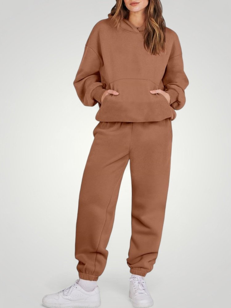 Ensemble Sweat à Capuche Femme Décontracté et Élégant