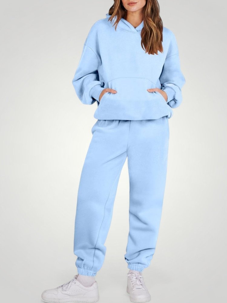 Ensemble Sweat à Capuche Femme Décontracté et Élégant
