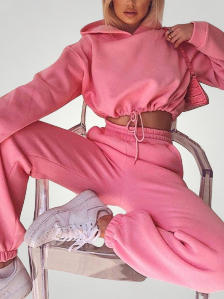 Ensemble Sweat à Capuche Femme Élégant et Confortable 7 - Mode Lumière