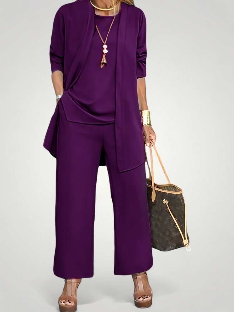 Ensemble Tailleur Femme Élégant et Confortable 7 - Mode Lumière