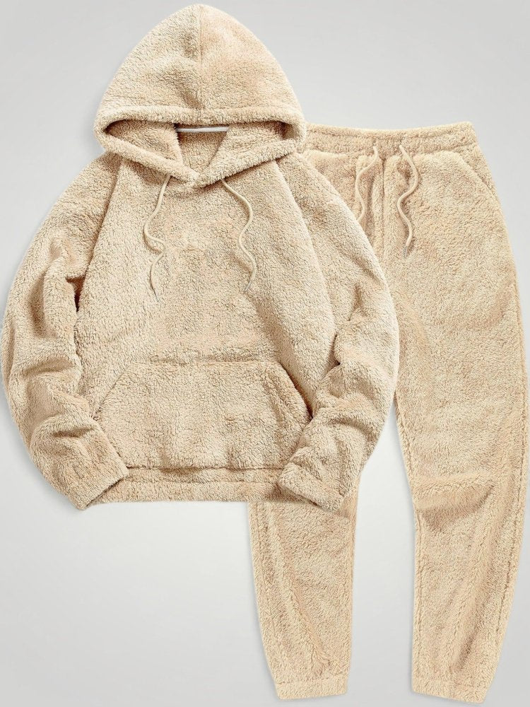 Ensemble Jogging Femme en Peluche Confortable