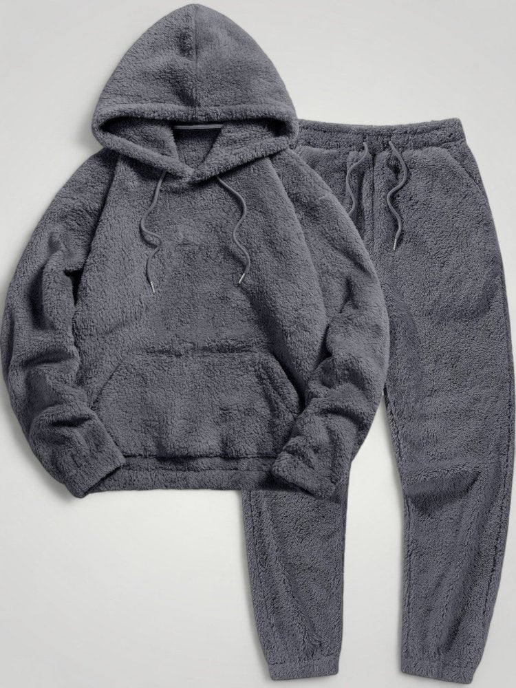 Ensemble Jogging Femme en Peluche Confortable