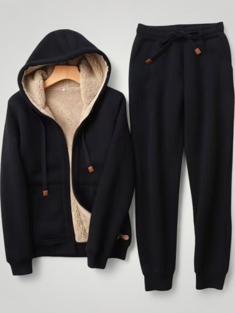 Ensemble Loungewear Femme en Velours Élégant