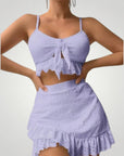 Ensemble de Maillot de Bain Élégant à Volants 3 - Mode Lumière