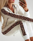 Ensemble de Sport Chic à Imprimé Léopard 5 - Mode Lumière