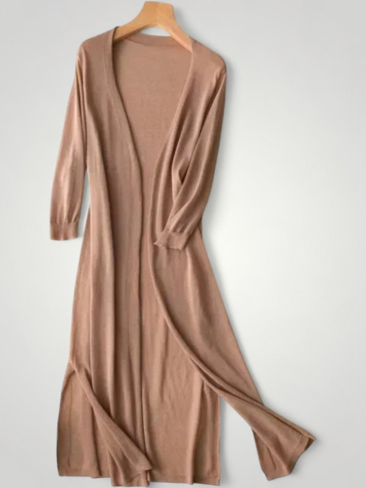 Gilet Long Femme Élégant et Confortable 7 - Mode Lumière